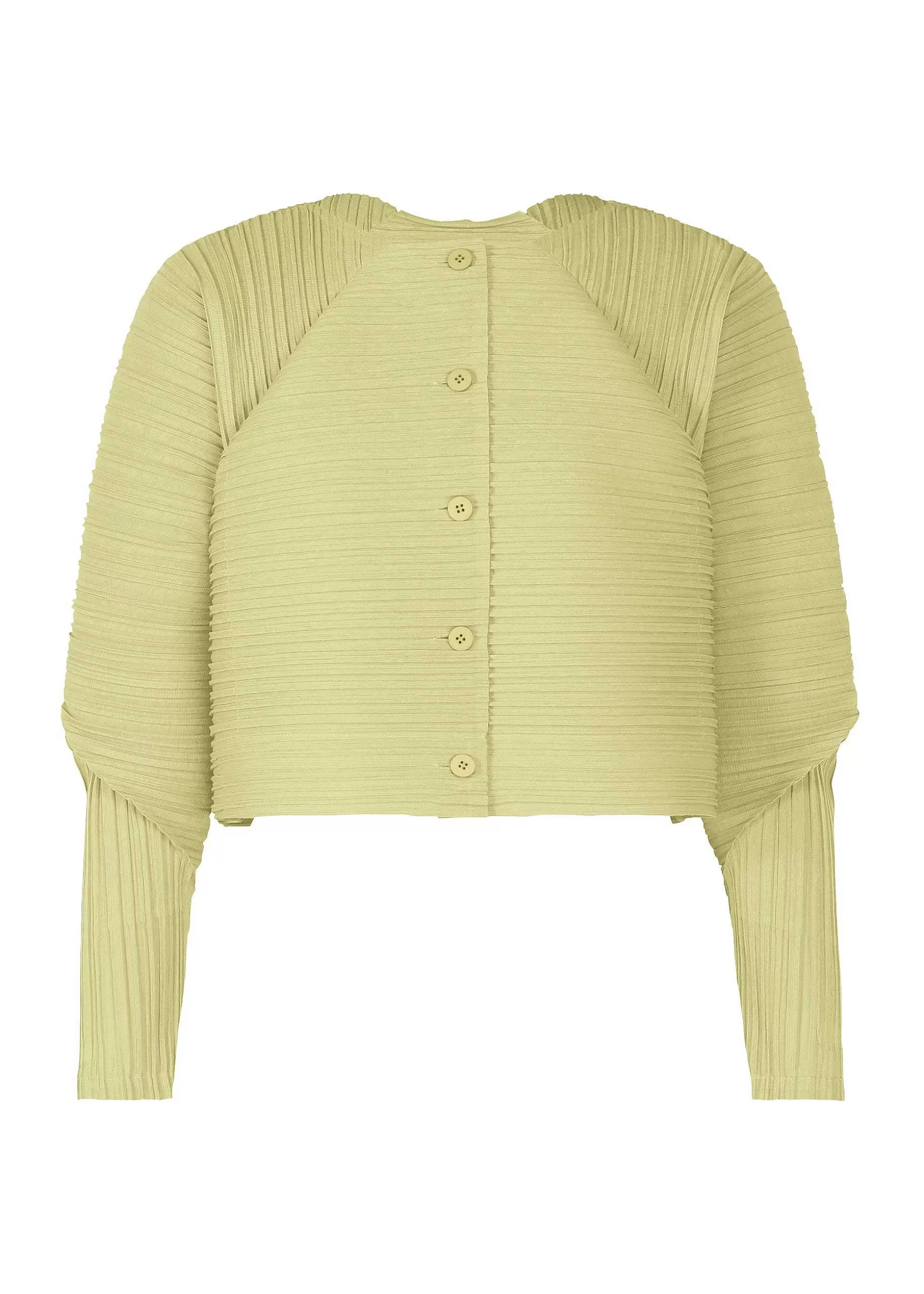 ISSEY MIYAKE Cardigan | Ramie Pleats