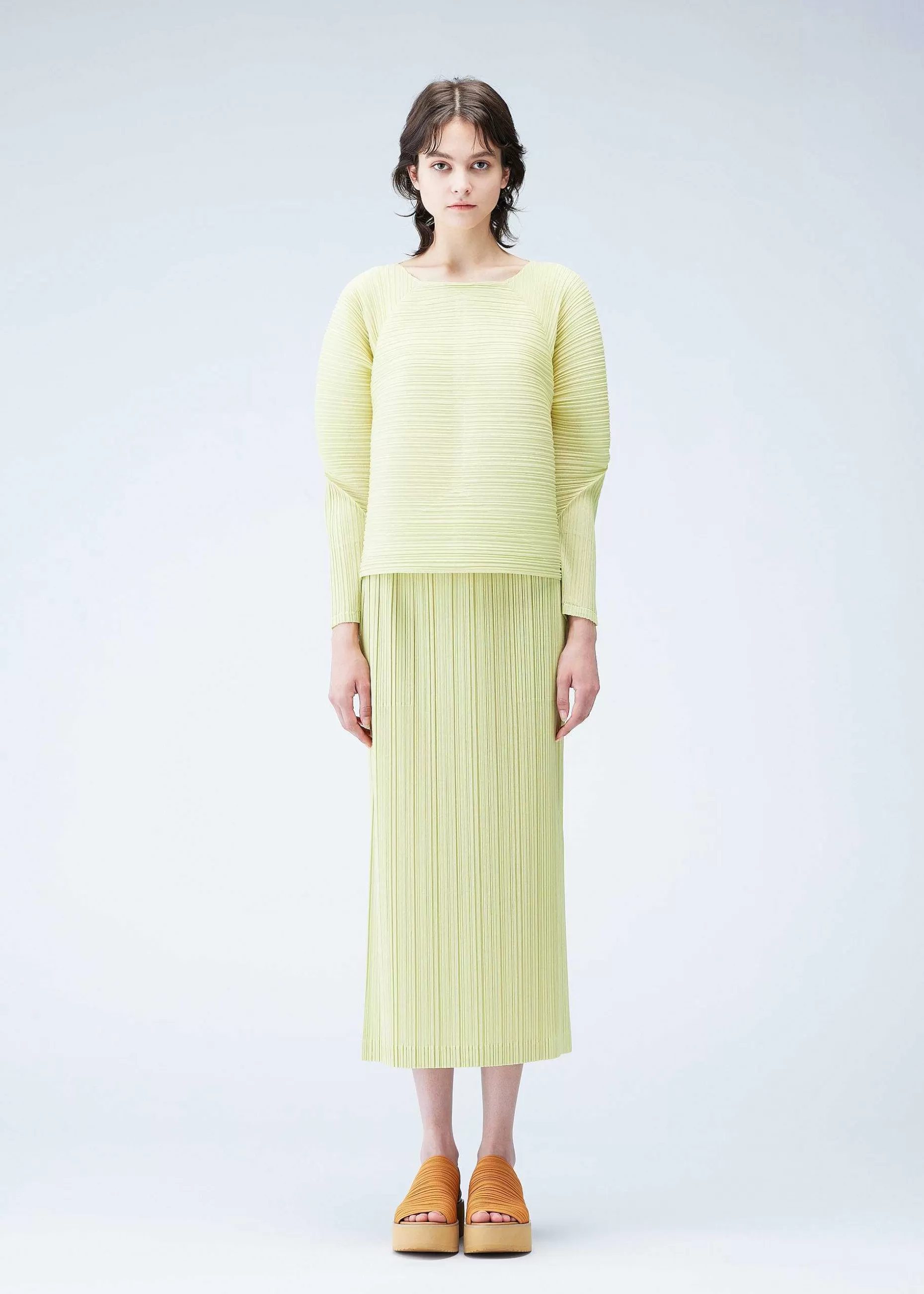 ISSEY MIYAKE Top | Ramie Pleats