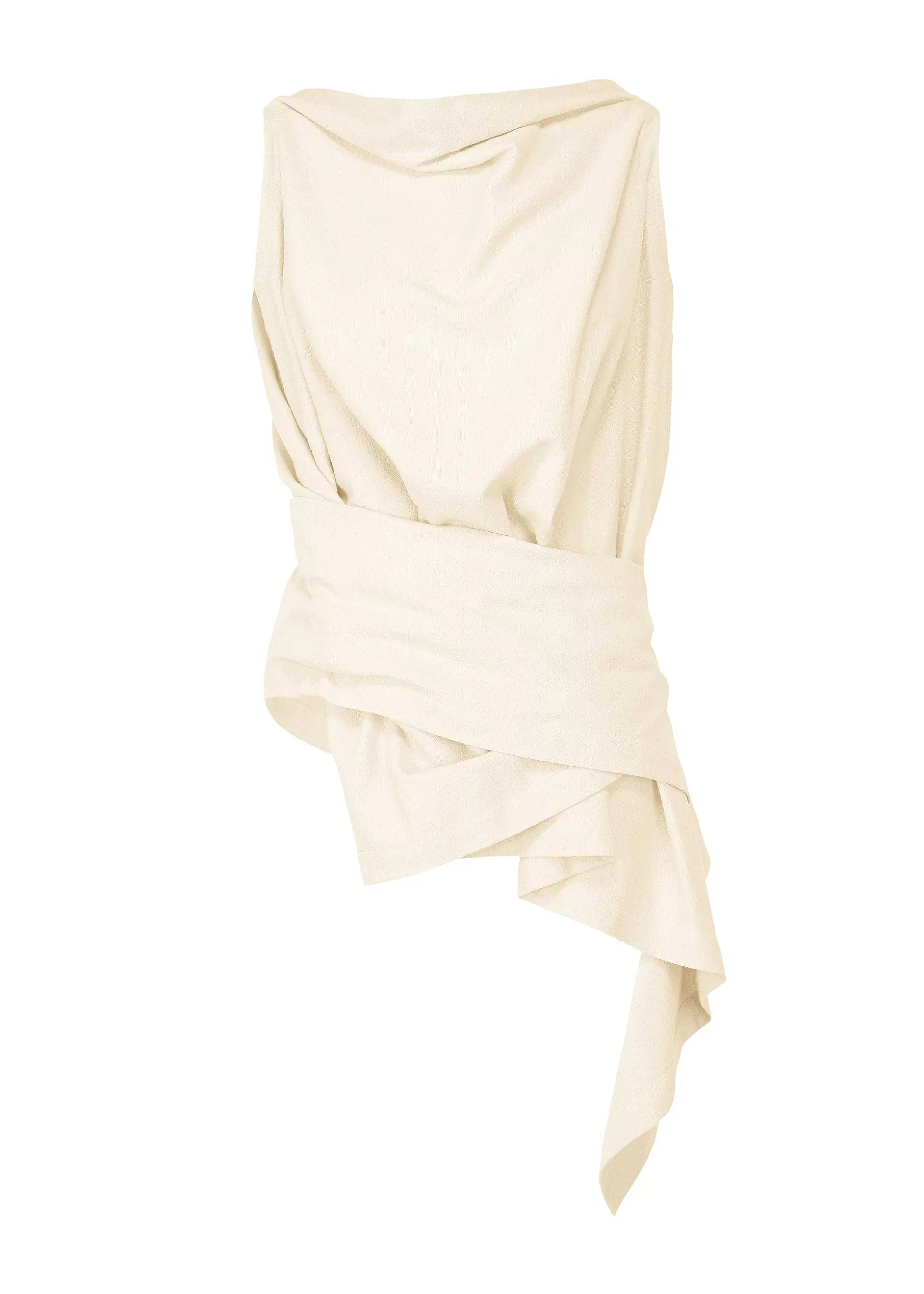 ISSEY MIYAKE Top | Rustic Silk