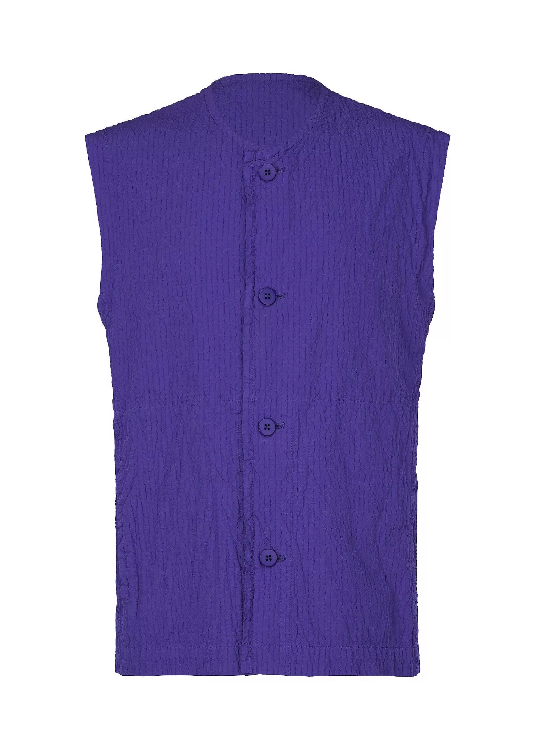 ISSEY MIYAKE Vest | Shrink Dye