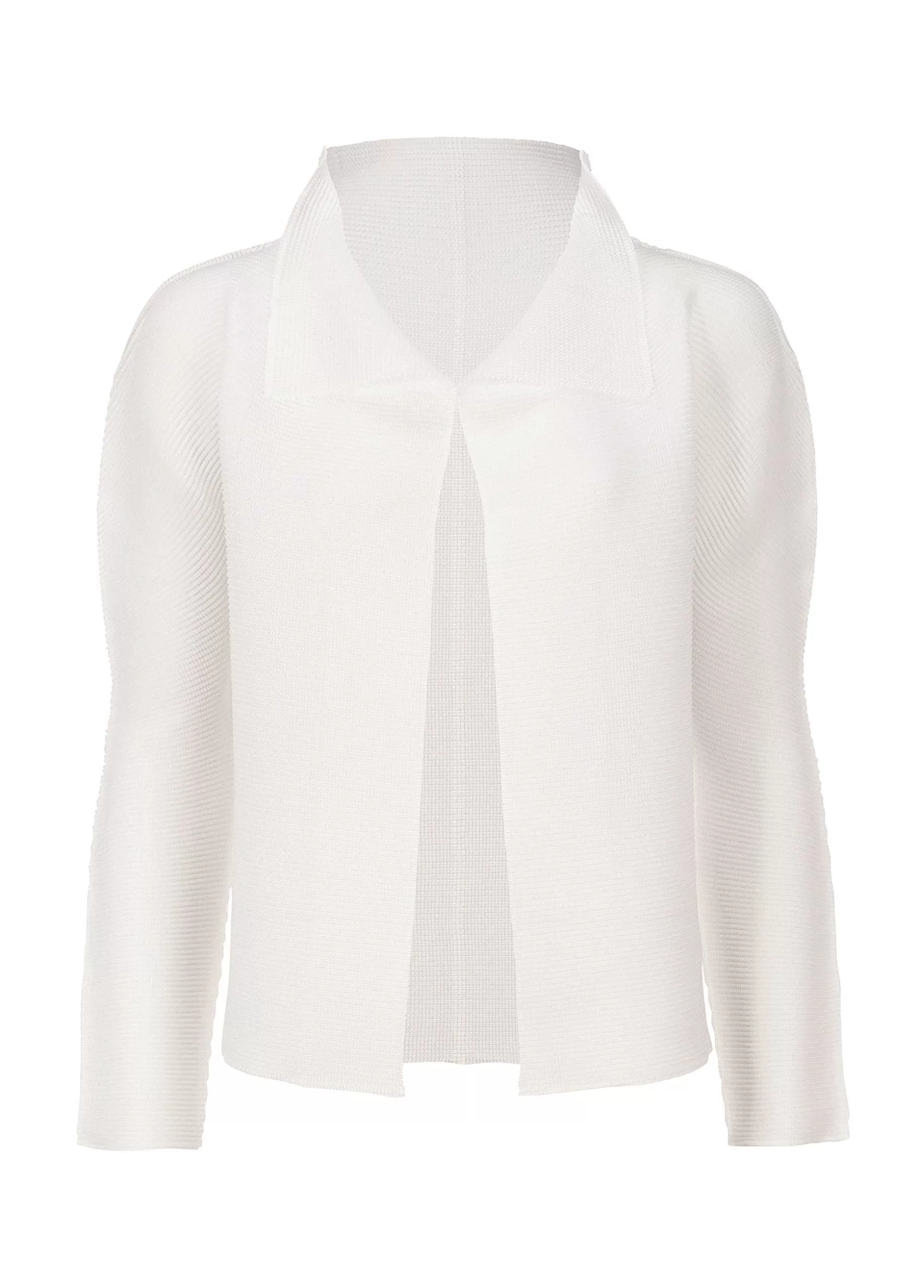 ISSEY MIYAKE Cardigan | Stretch Pleats