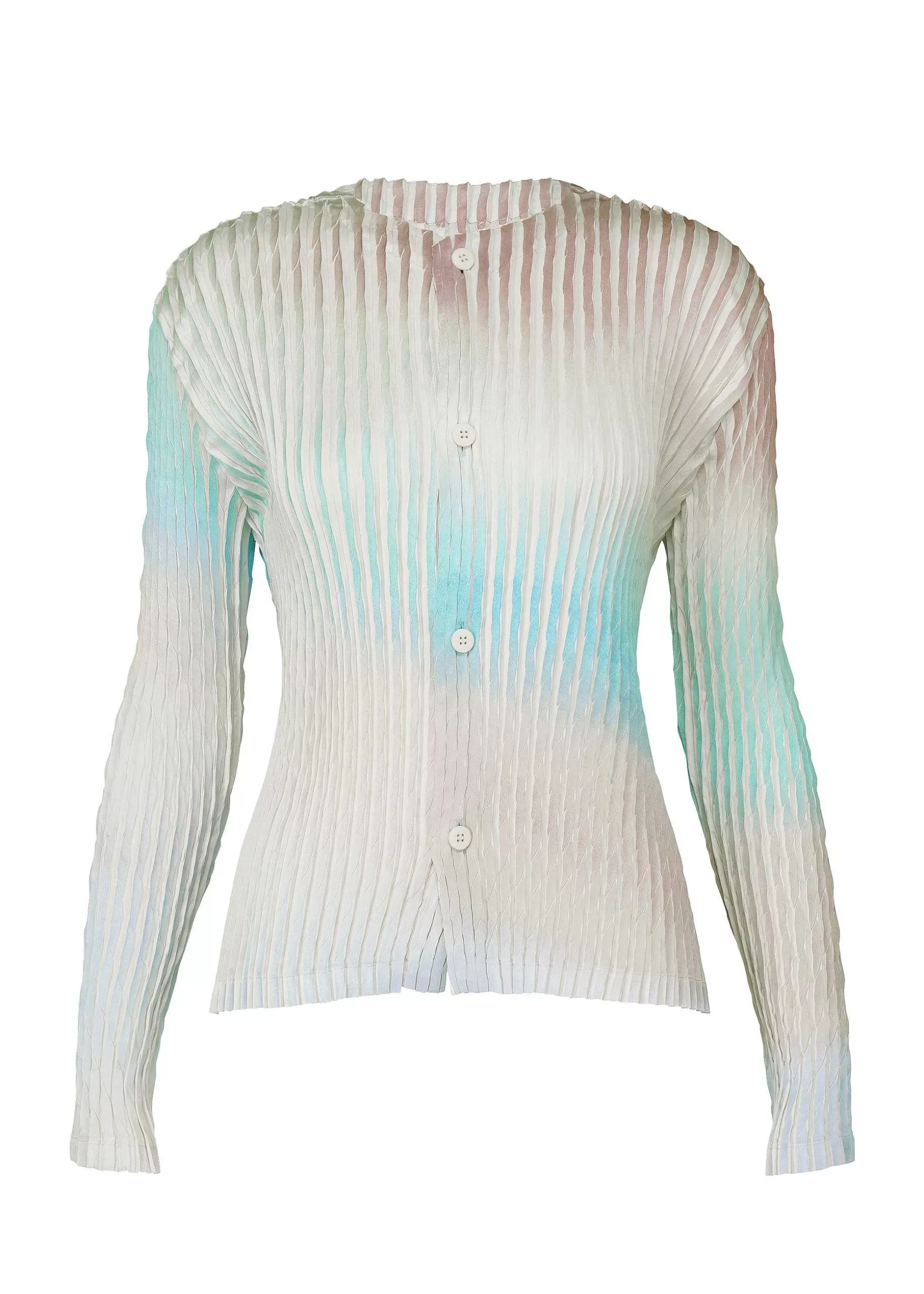 ISSEY MIYAKE Cardigan | Suffused Pleats