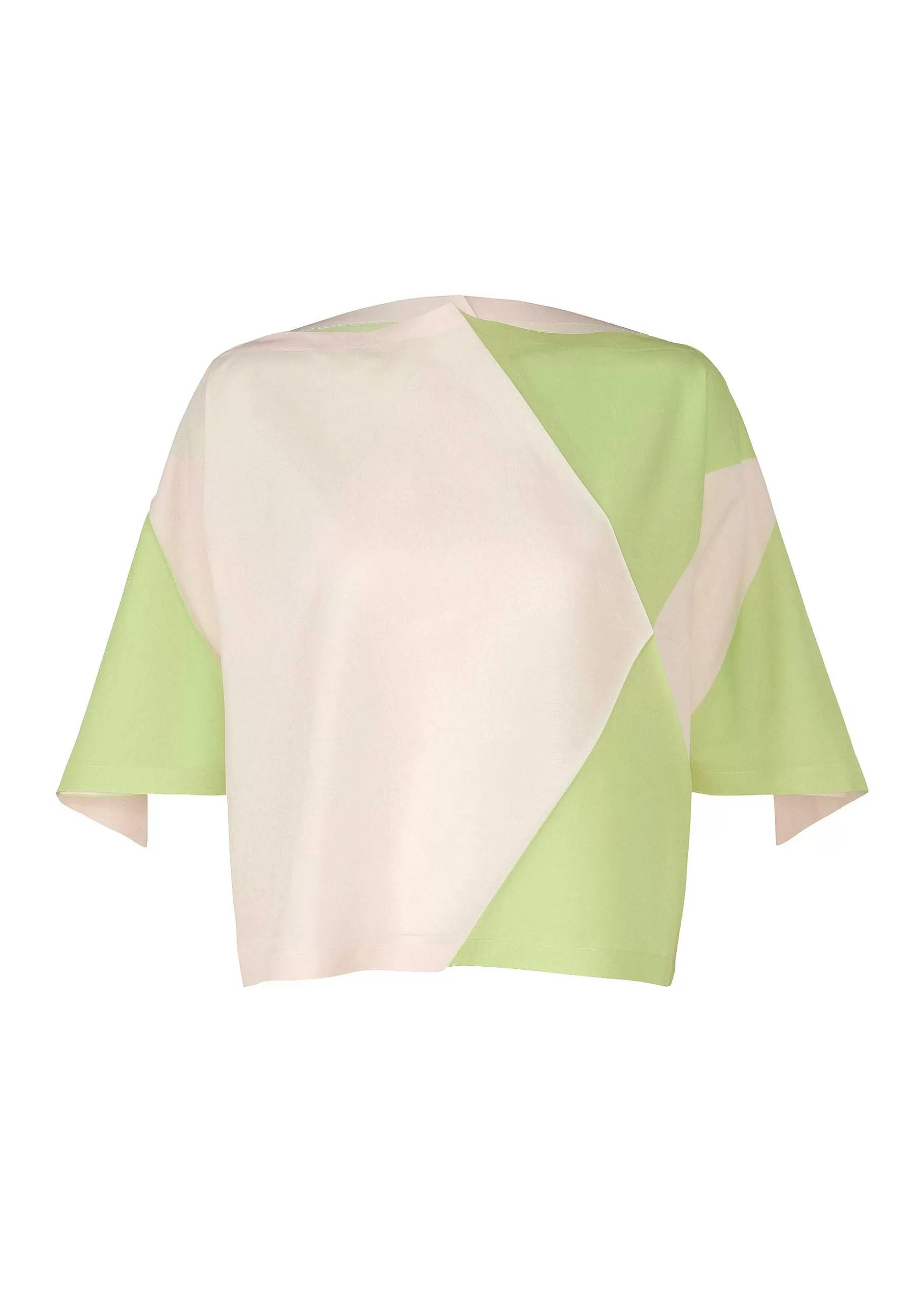 ISSEY MIYAKE Top | Triangle Print T