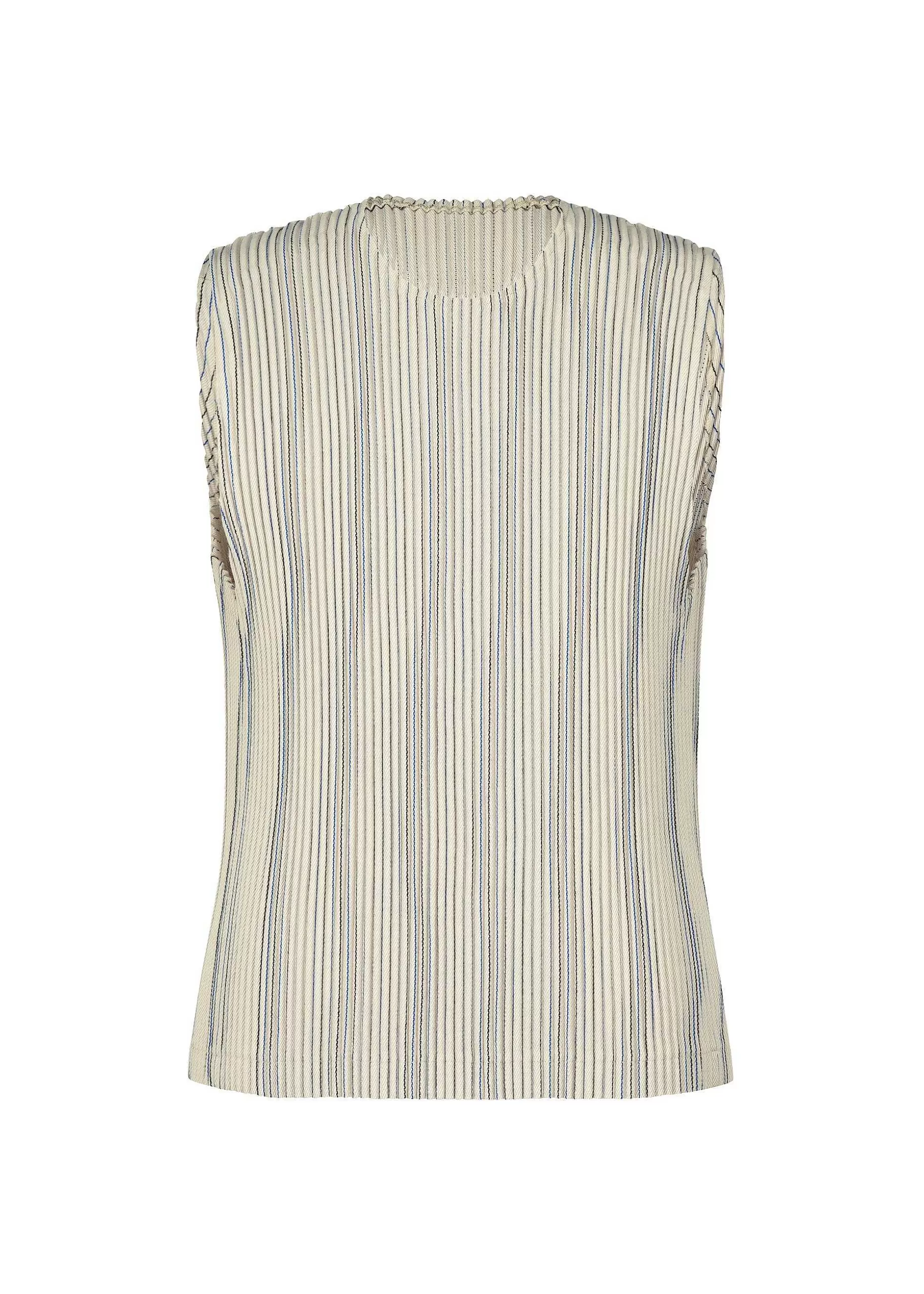 ISSEY MIYAKE Vest | Tweed Pleats