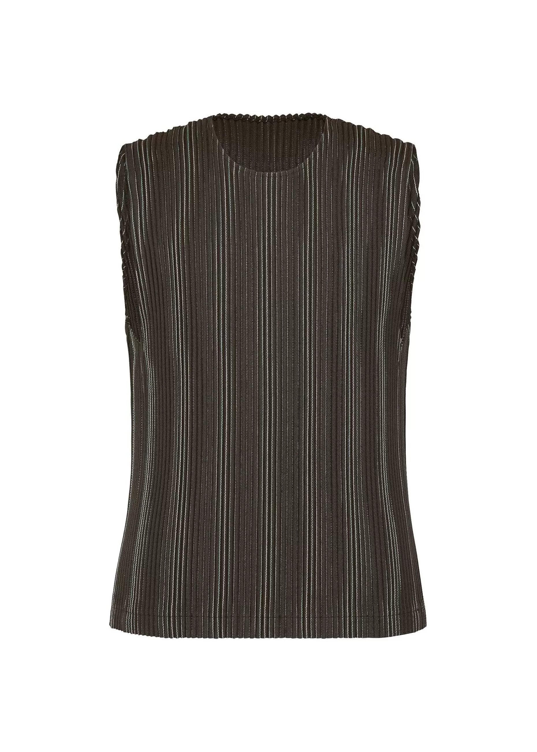 ISSEY MIYAKE Vest | Tweed Pleats