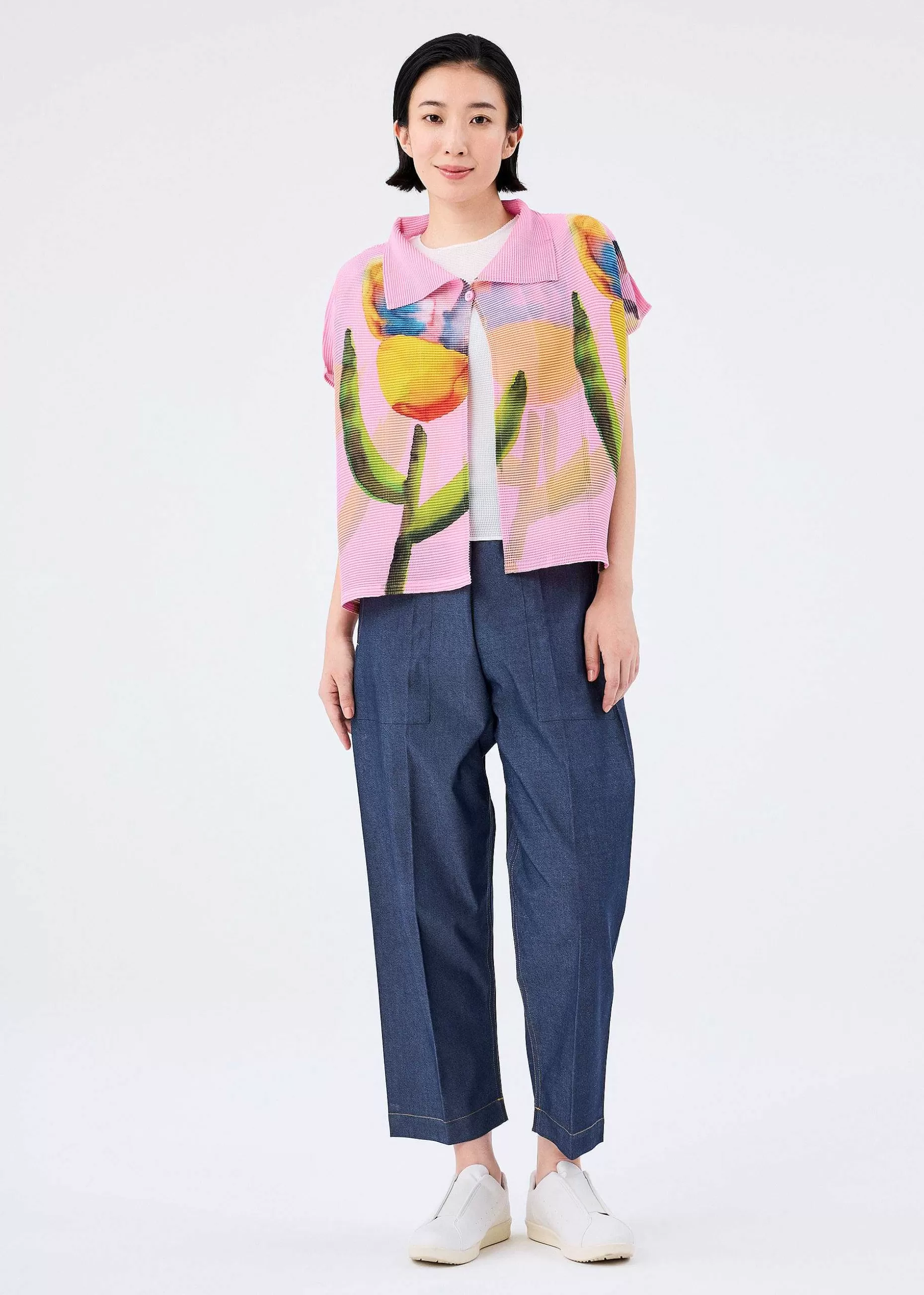 ISSEY MIYAKE Cardigan | Water Flower