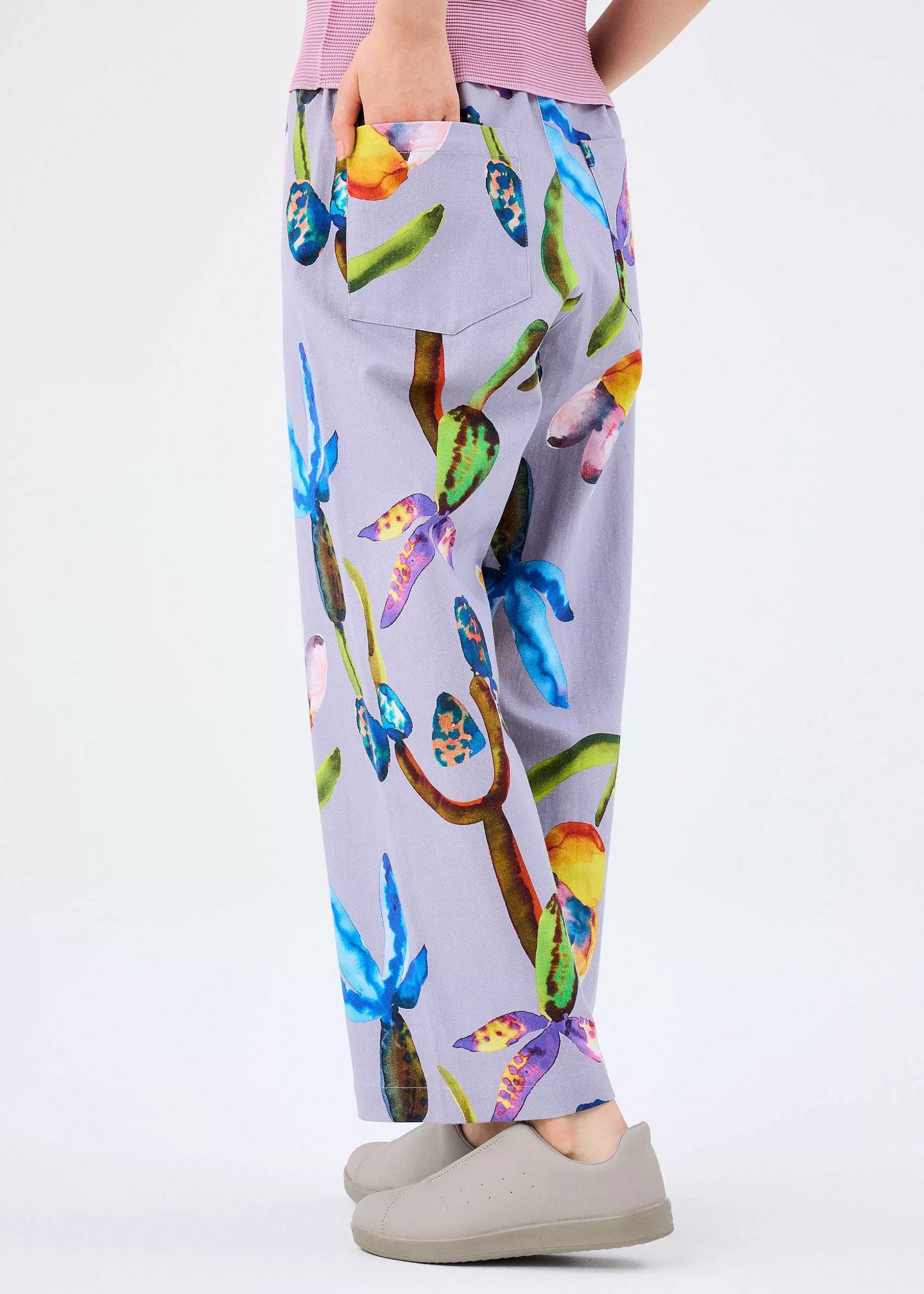 ISSEY MIYAKE Pants | Water Flower Stretch Bottom