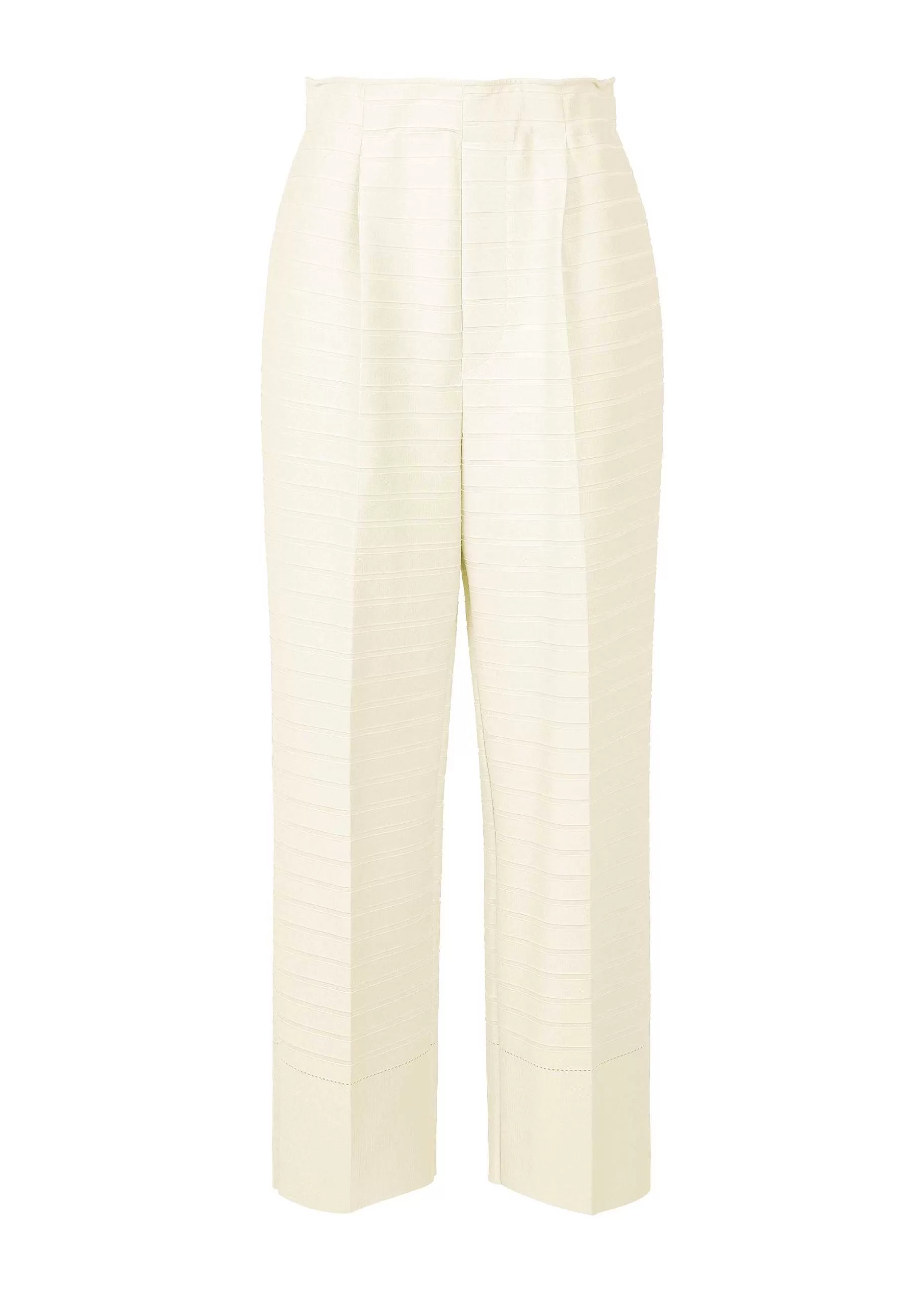 ISSEY MIYAKE Pants | Wide Stripe Knit