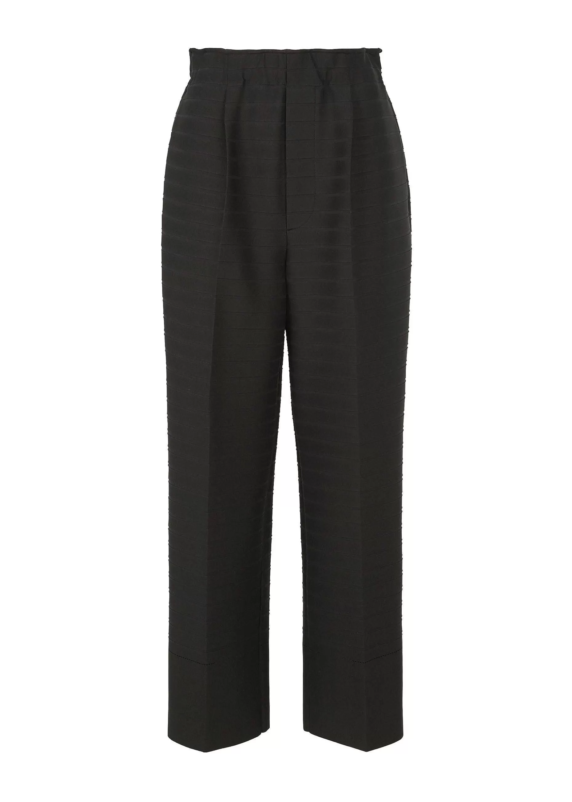 ISSEY MIYAKE Pants | Wide Stripe Knit