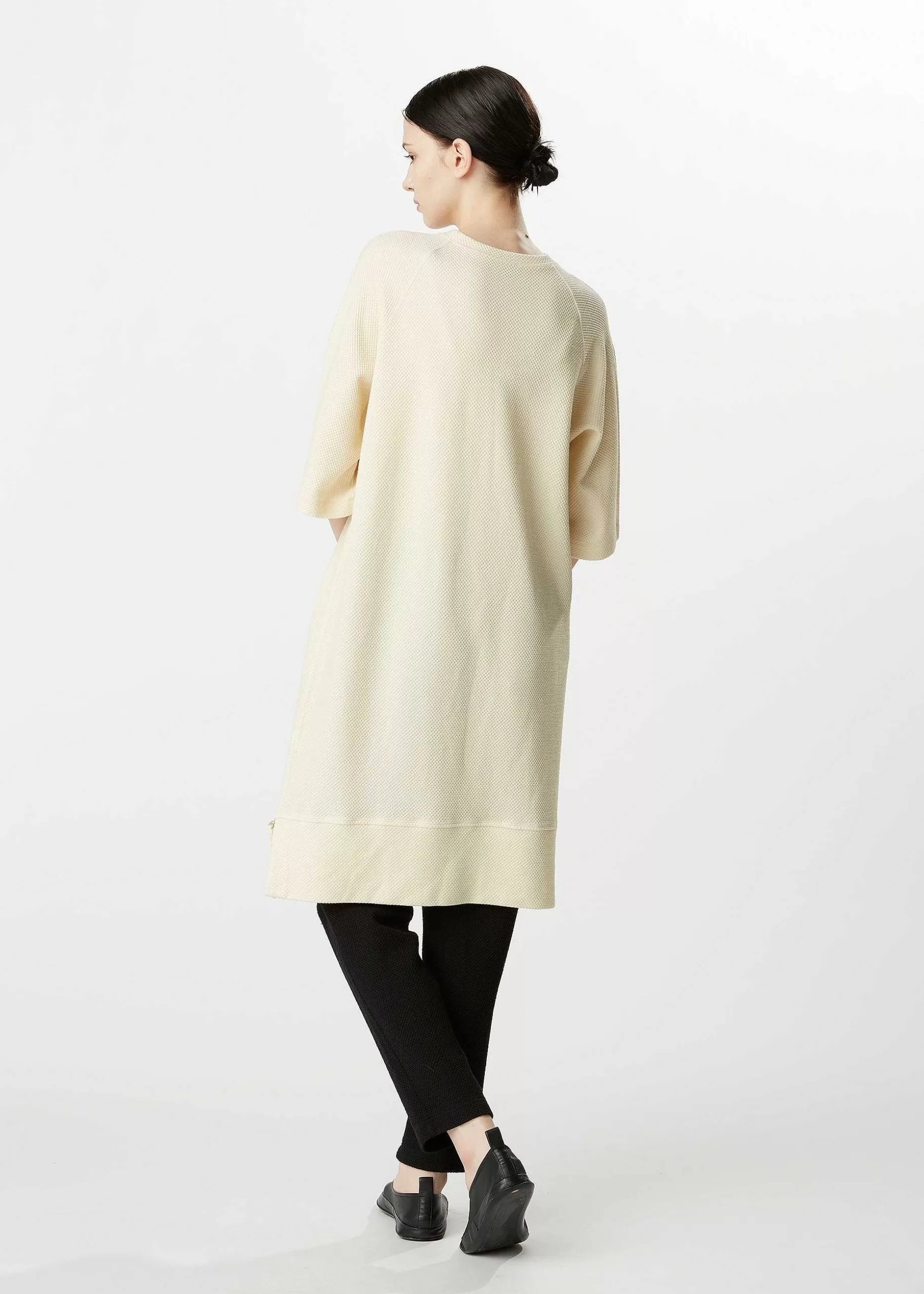 ISSEY MIYAKE Dress | Wn Stretch Kanoko